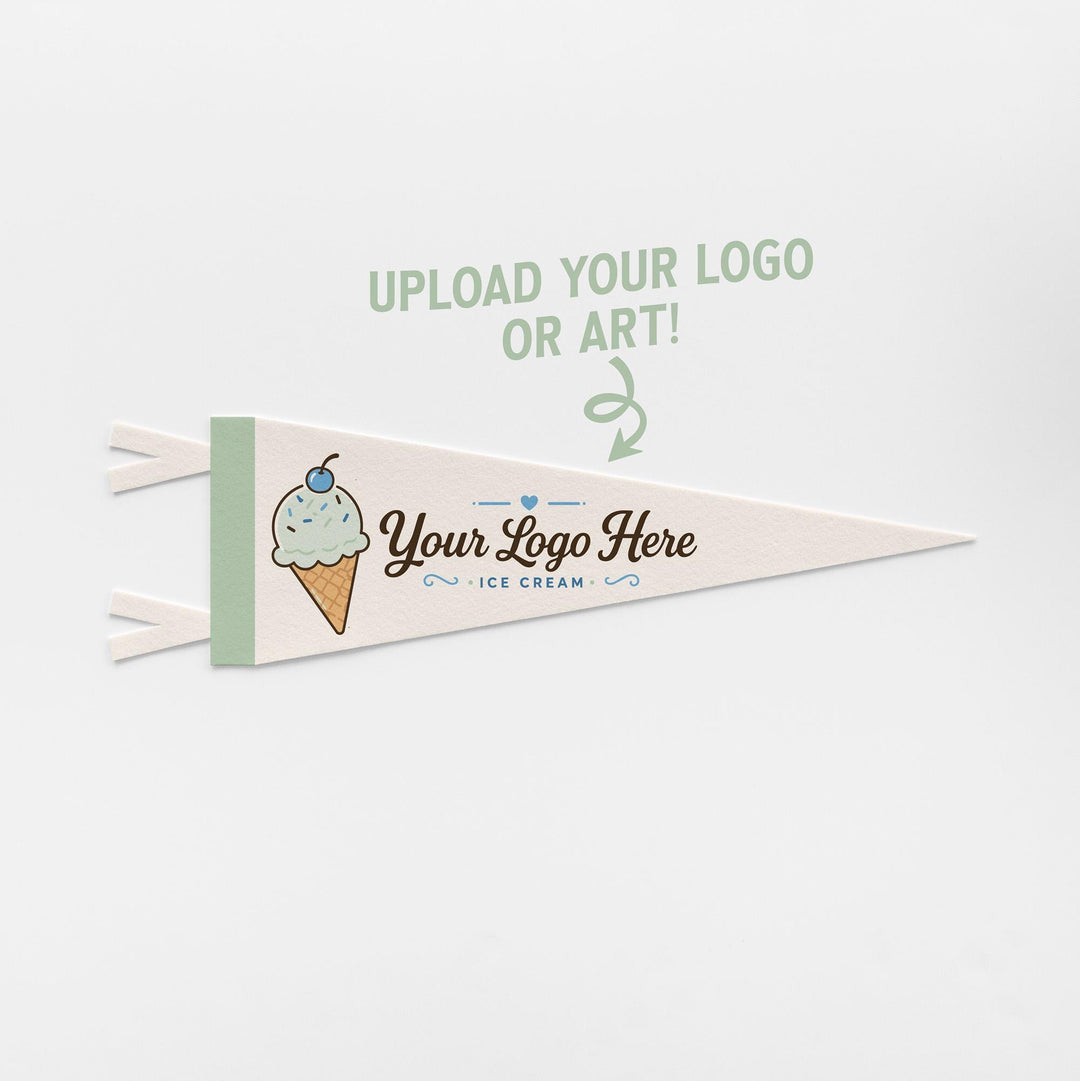 Custom Logo Felt Pennant