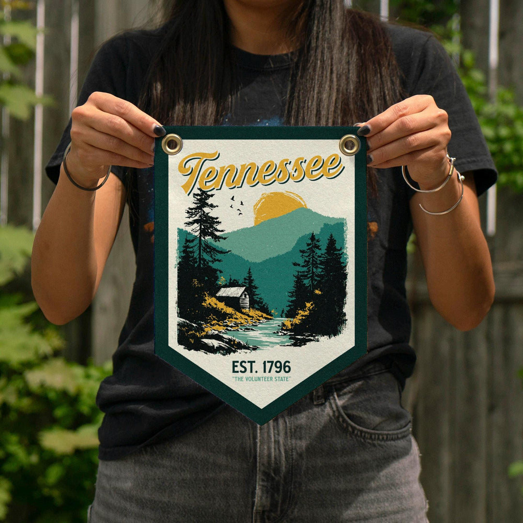 Tennessee Felt Camp Flag
