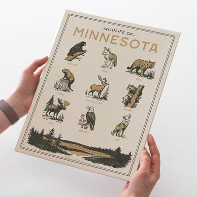 Minnesota Wildlife Print