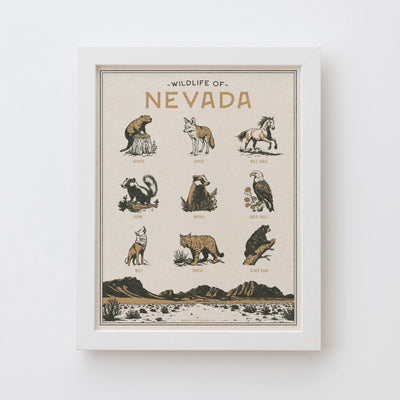 Nevada Wildlife Print