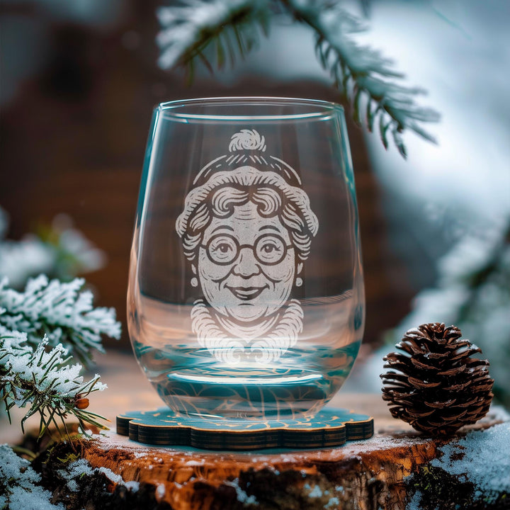 Mr. &amp; Mrs. Claus Glasses (Set of 2)