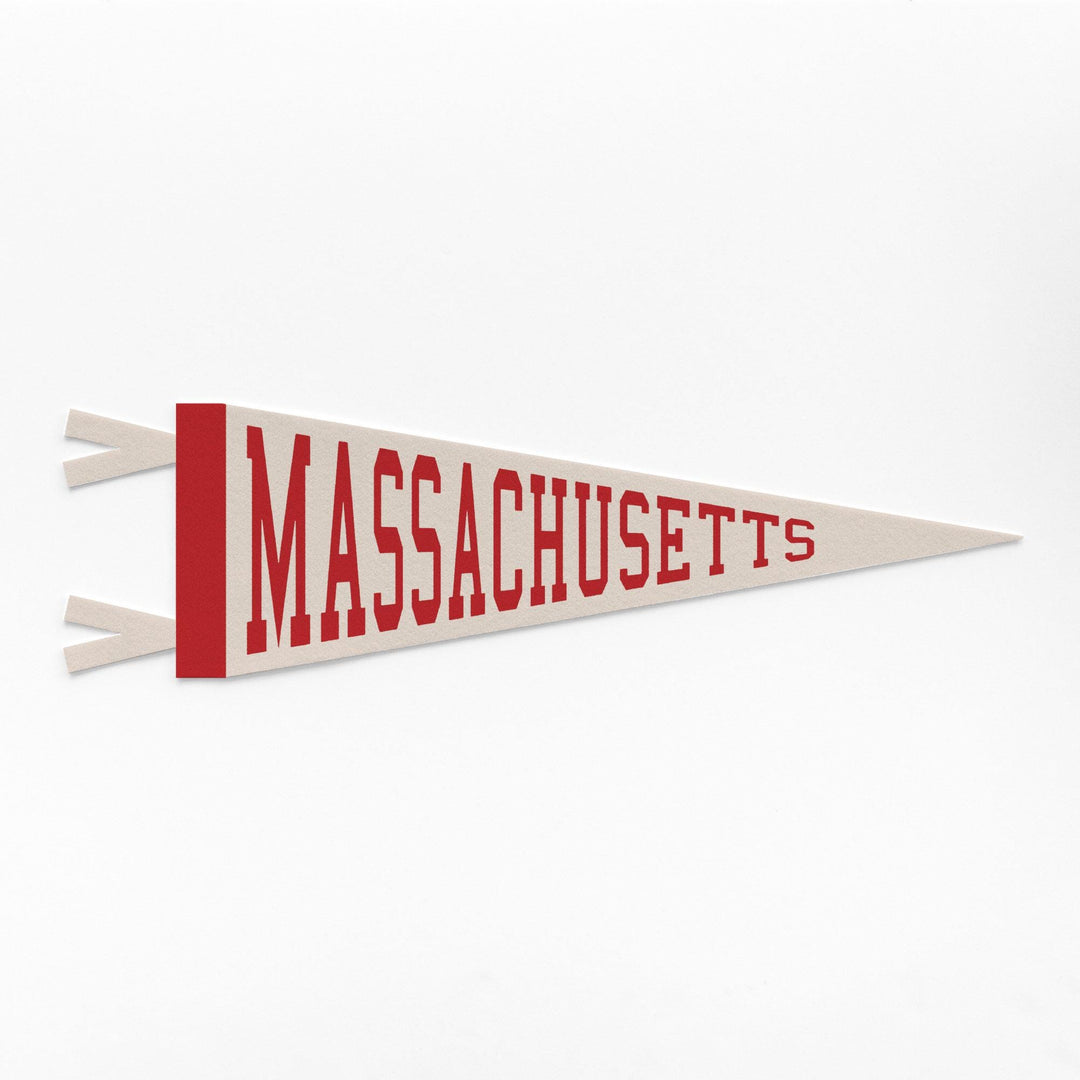 Massachusetts Varsity Felt Pennant
