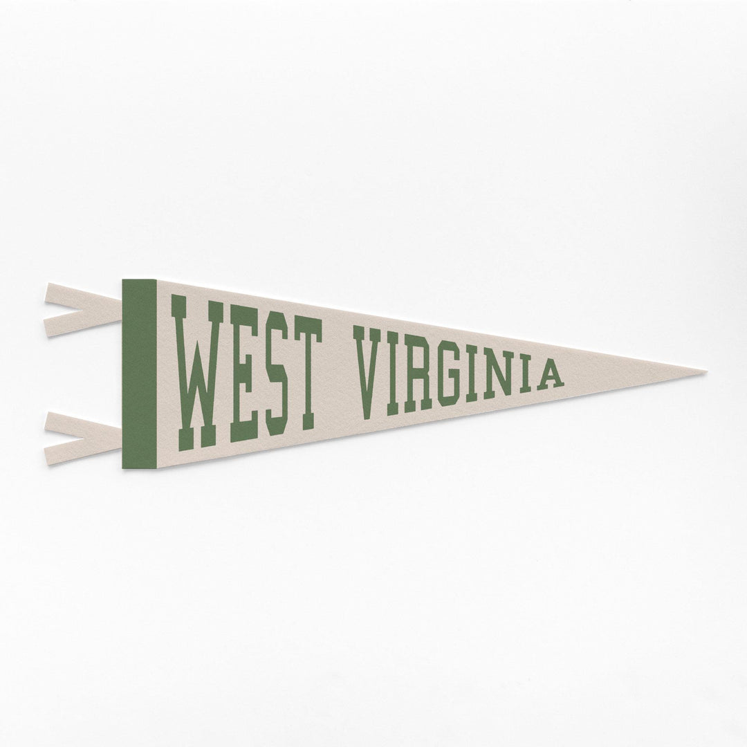 West Virginia Varsity Felt Pennant