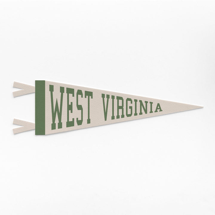 West Virginia Varsity Felt Pennant