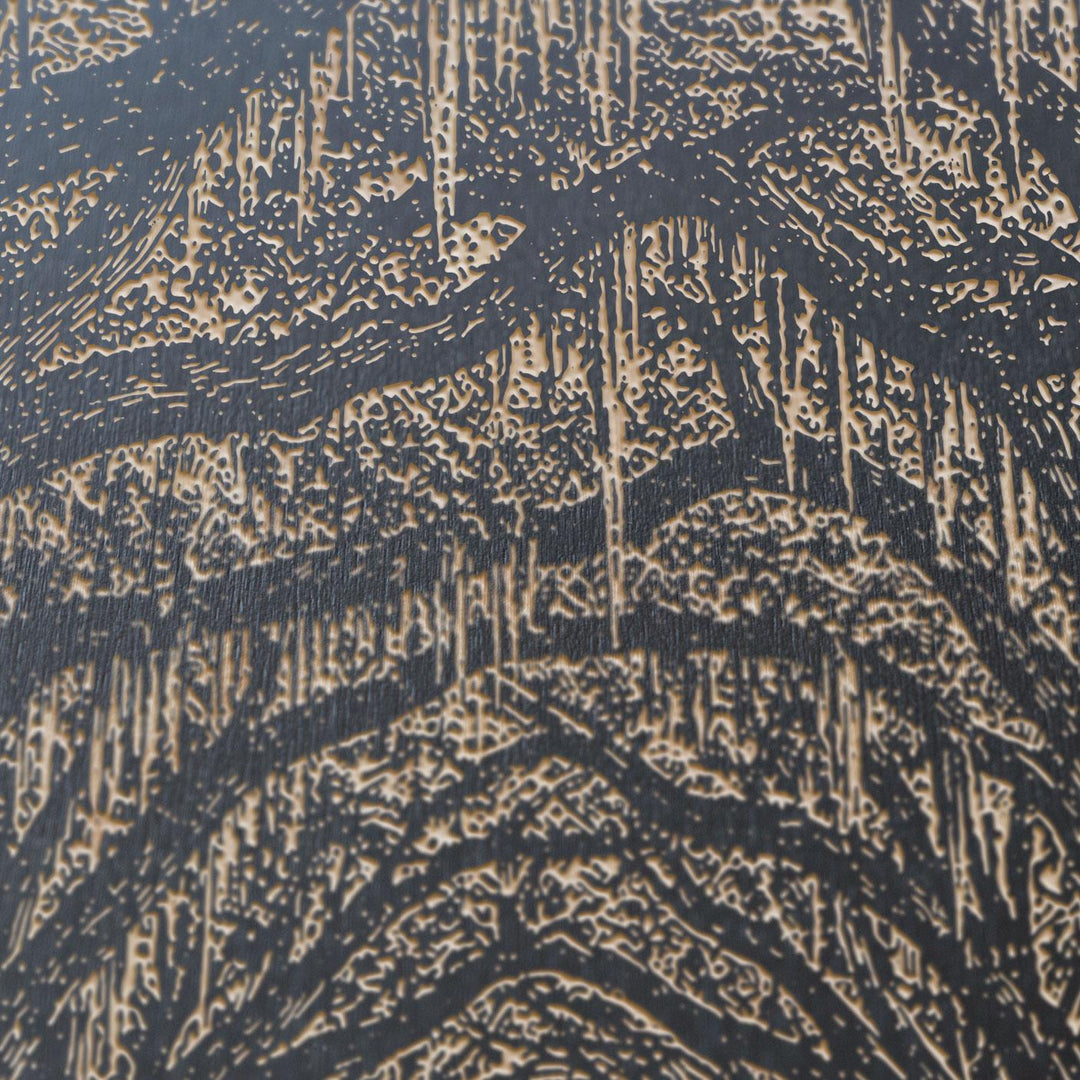 Live Oak Alley with Spanish Moss Engraved Birch Art Panel