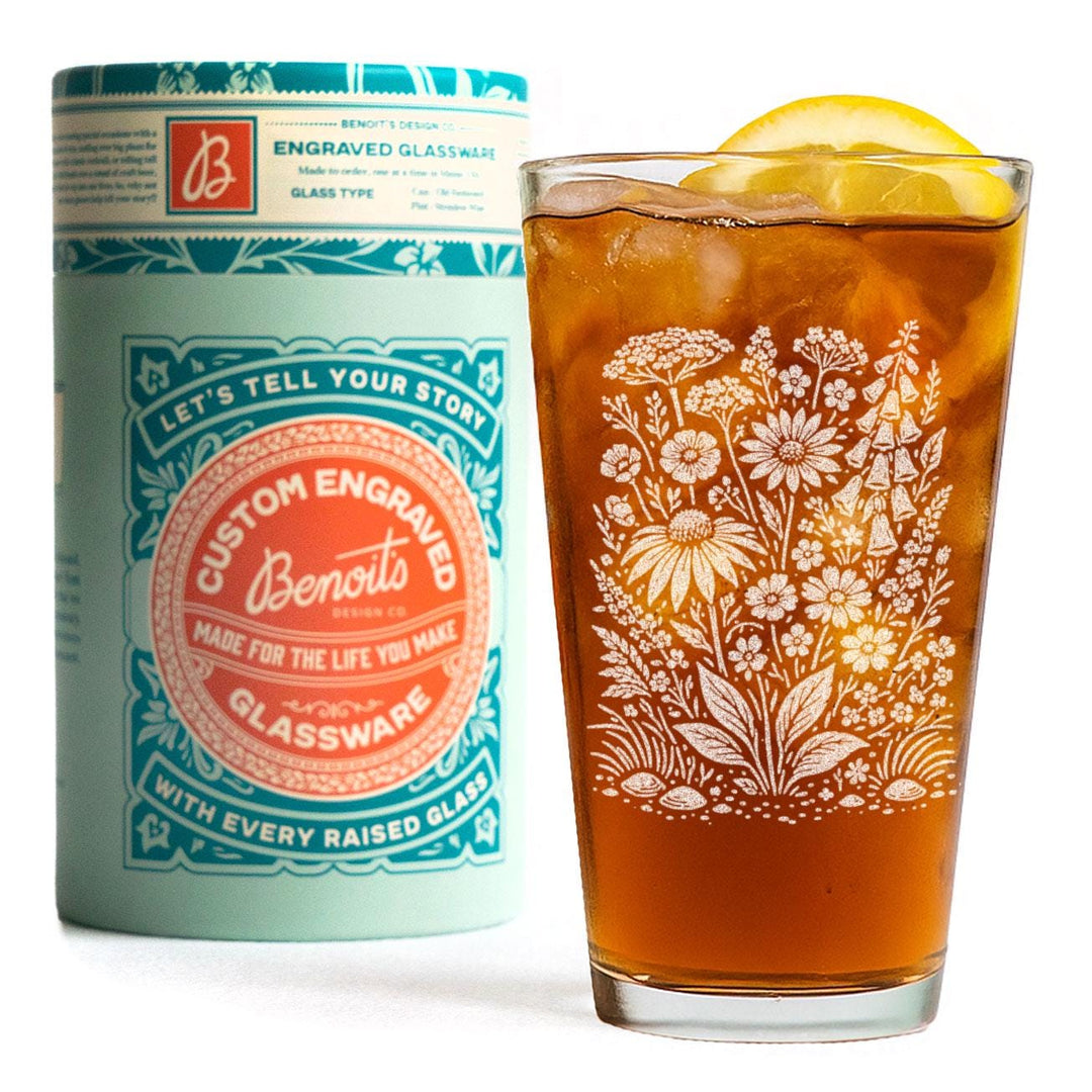 Wildflower Garden Glasses