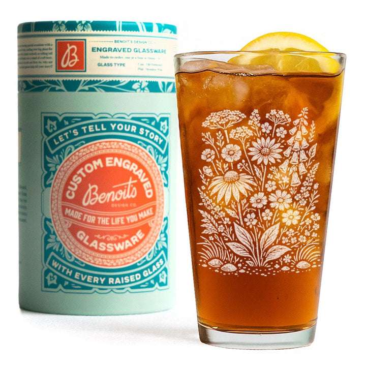 Wildflower Garden Glasses