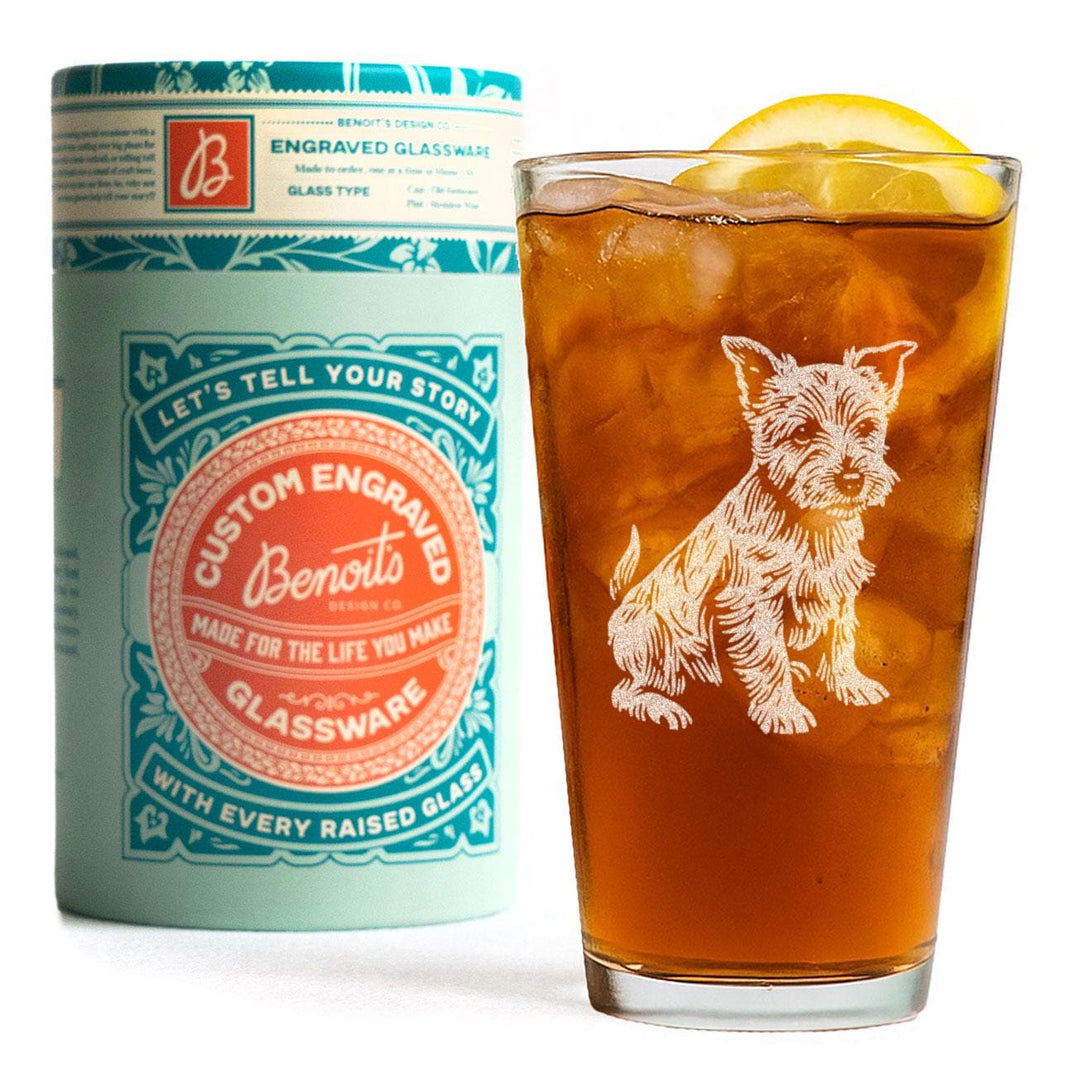 Norwich Terrier Customizable Dog Glasses