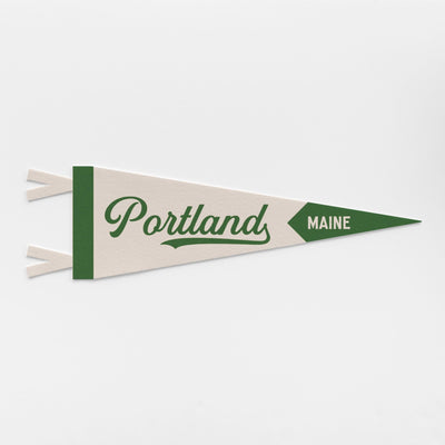 Custom Classic City & State Felt Pennant