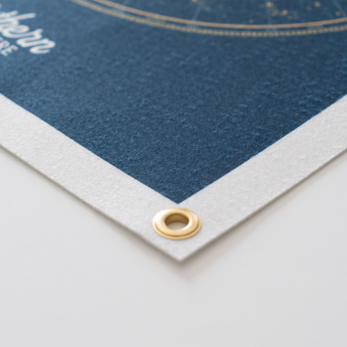 Northern Hemisphere Star Map Felt Poster Banner Print