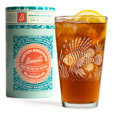 Tropical Reef Fish Glasses