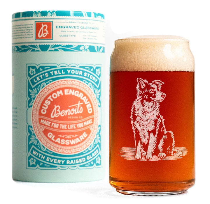 American Shepherd Customizable Dog Glasses