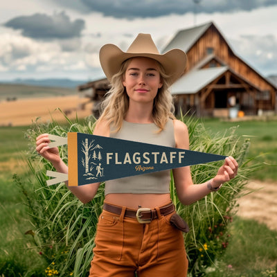 Flagstaff Arizona Felt Pennant