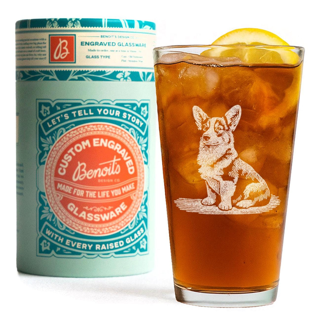 Corgi Customizable Dog Glasses