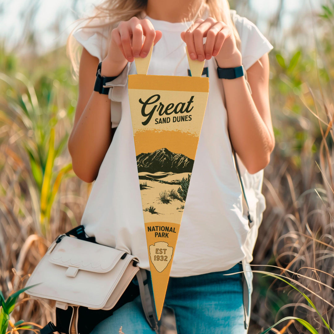 Great Sand Dunes National Park Felt Pennant