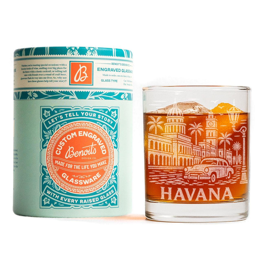 Havana Cuba Glasses