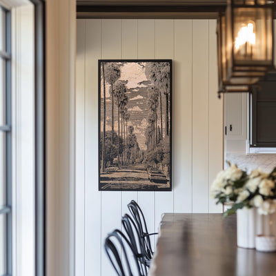 Bird Streets of Los Angeles Engraved Wood Illustrations