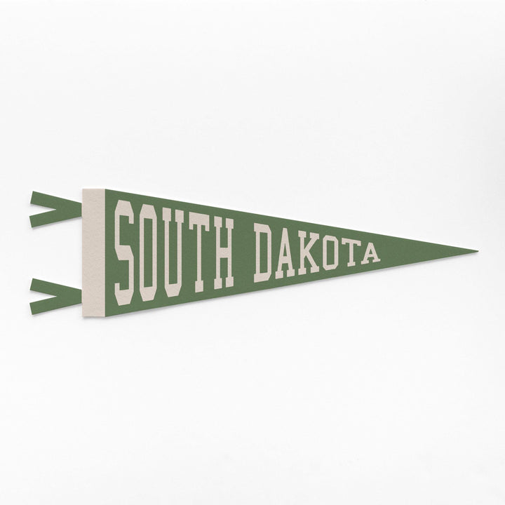 South Dakota Varsity Felt Pennant