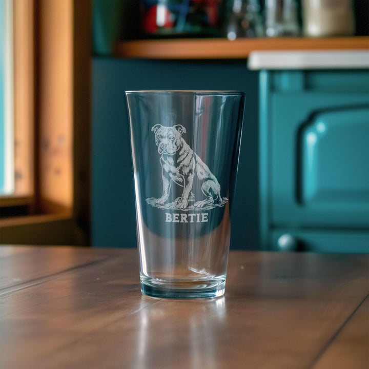 American Bulldog Customizable Dog Glasses