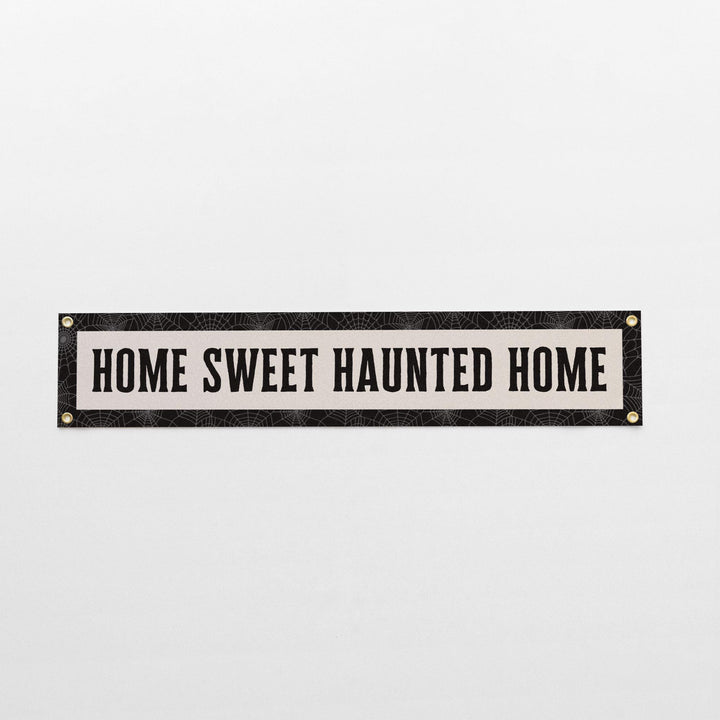 Home Sweet Haunted Home Felt Banner