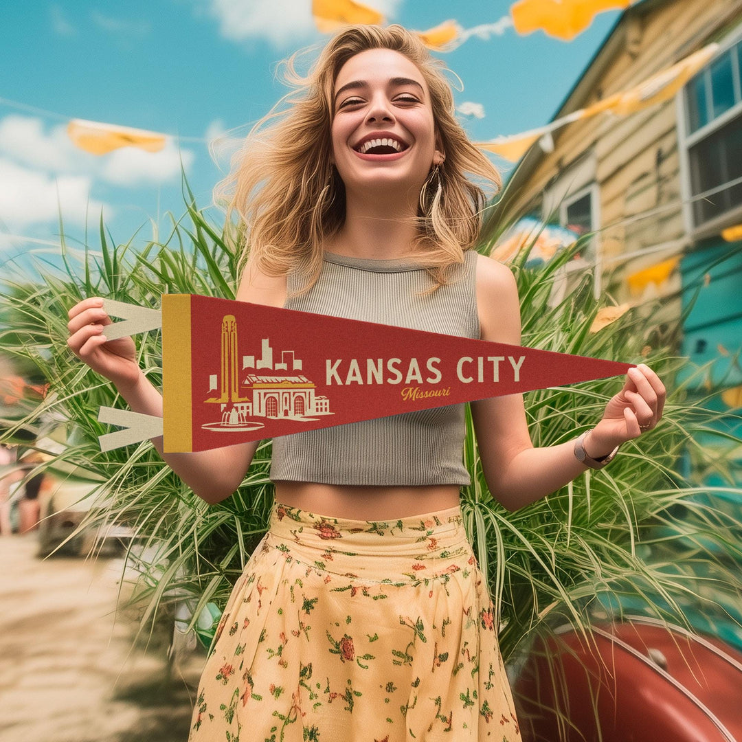 Kansas City Missouri Felt Pennant