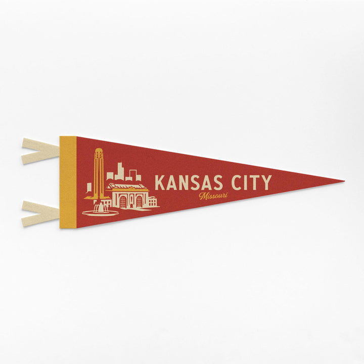 Kansas City Missouri Felt Pennant
