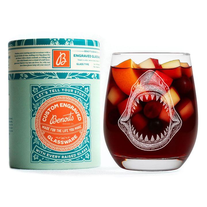 Shark Jaw Glasses