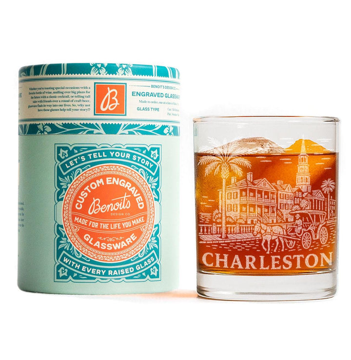 Charleston South Carolina Glasses