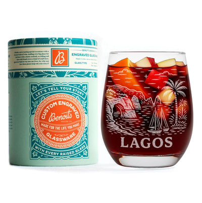 Lagos Nigeria Glass