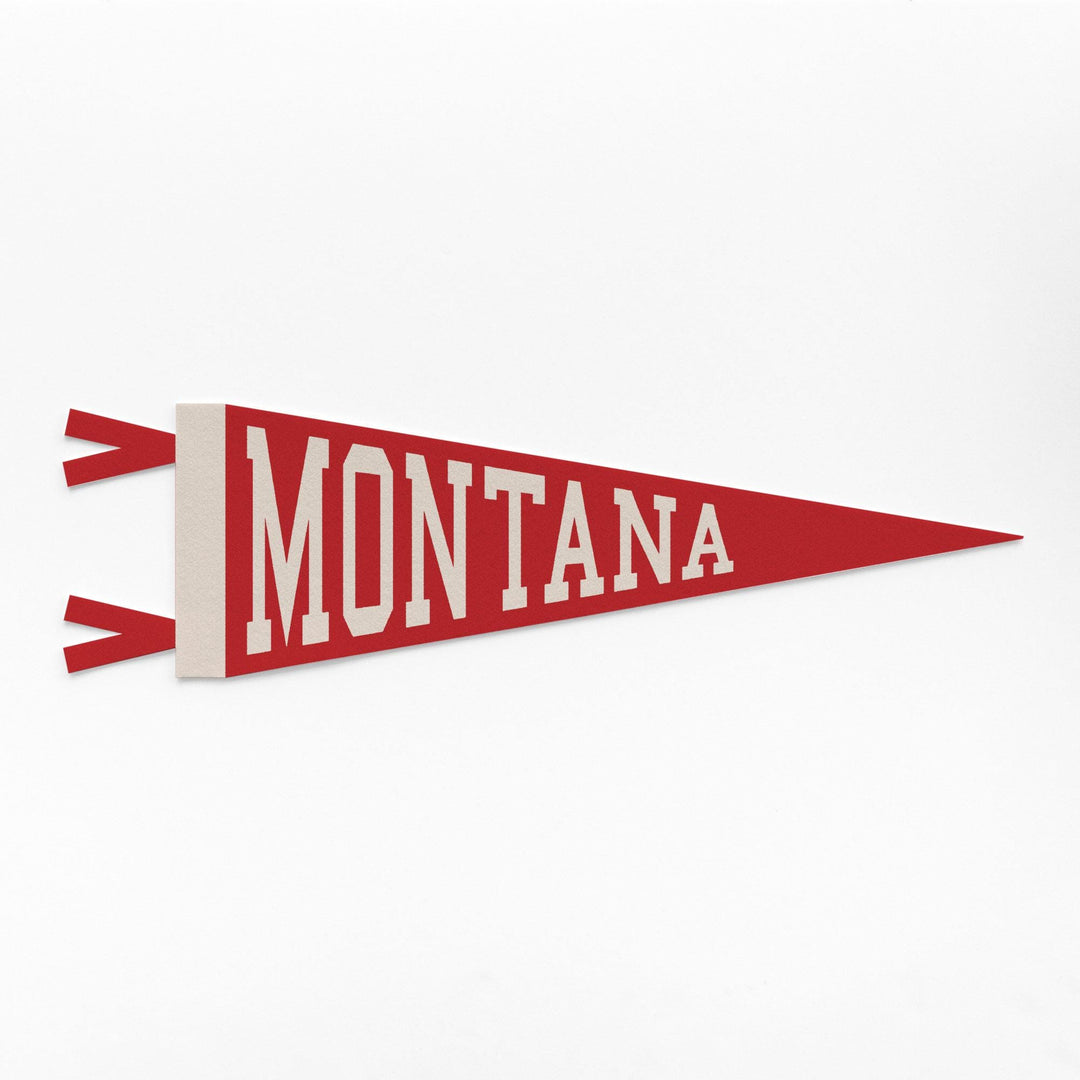 Montana Varsity Felt Pennant
