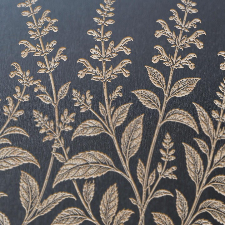 Salvia Engraved Birch Art Panel