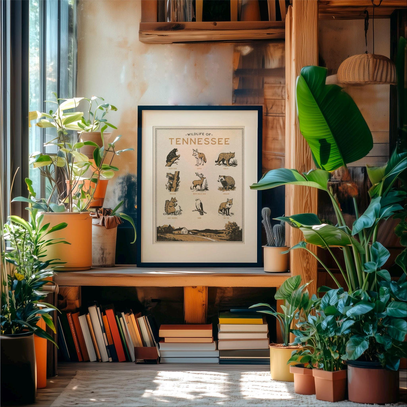 Tennessee Wildlife Print