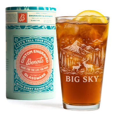 Big Sky Montana Glass