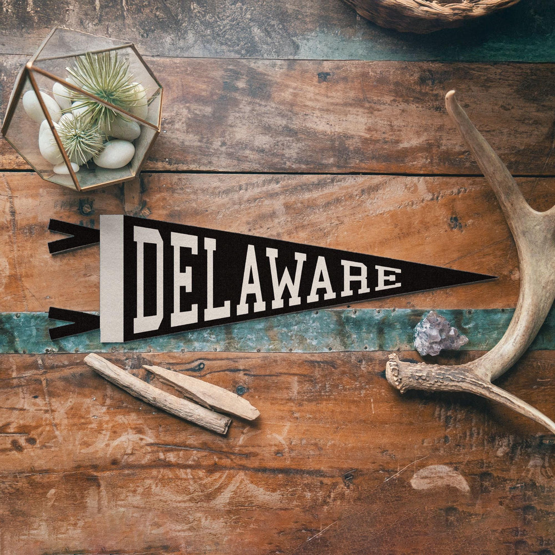 Delaware Varsity Felt Pennant