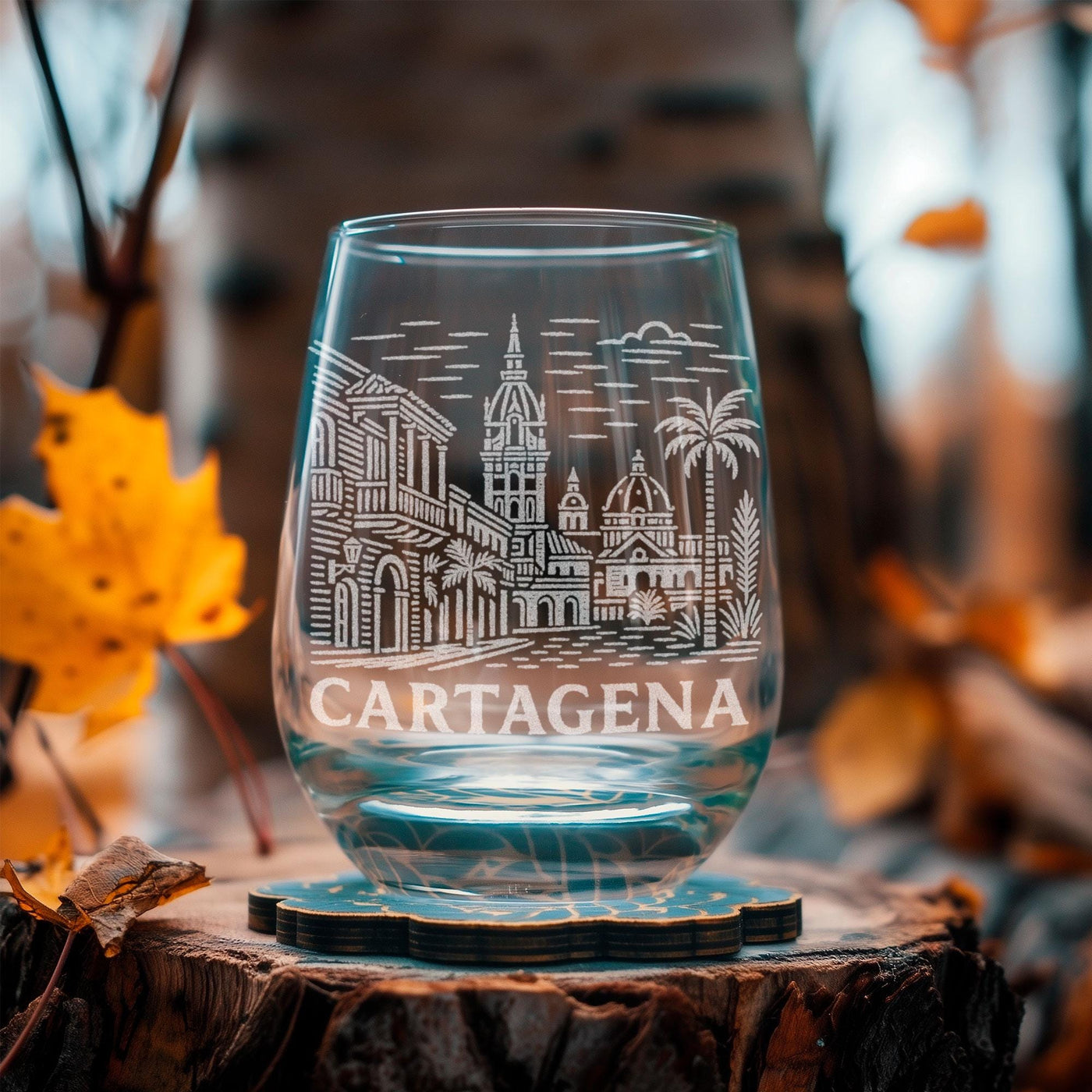 Cartagena Colombia Glass