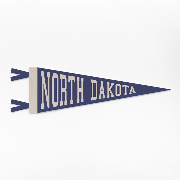 North Dakota Varsity Felt Pennant