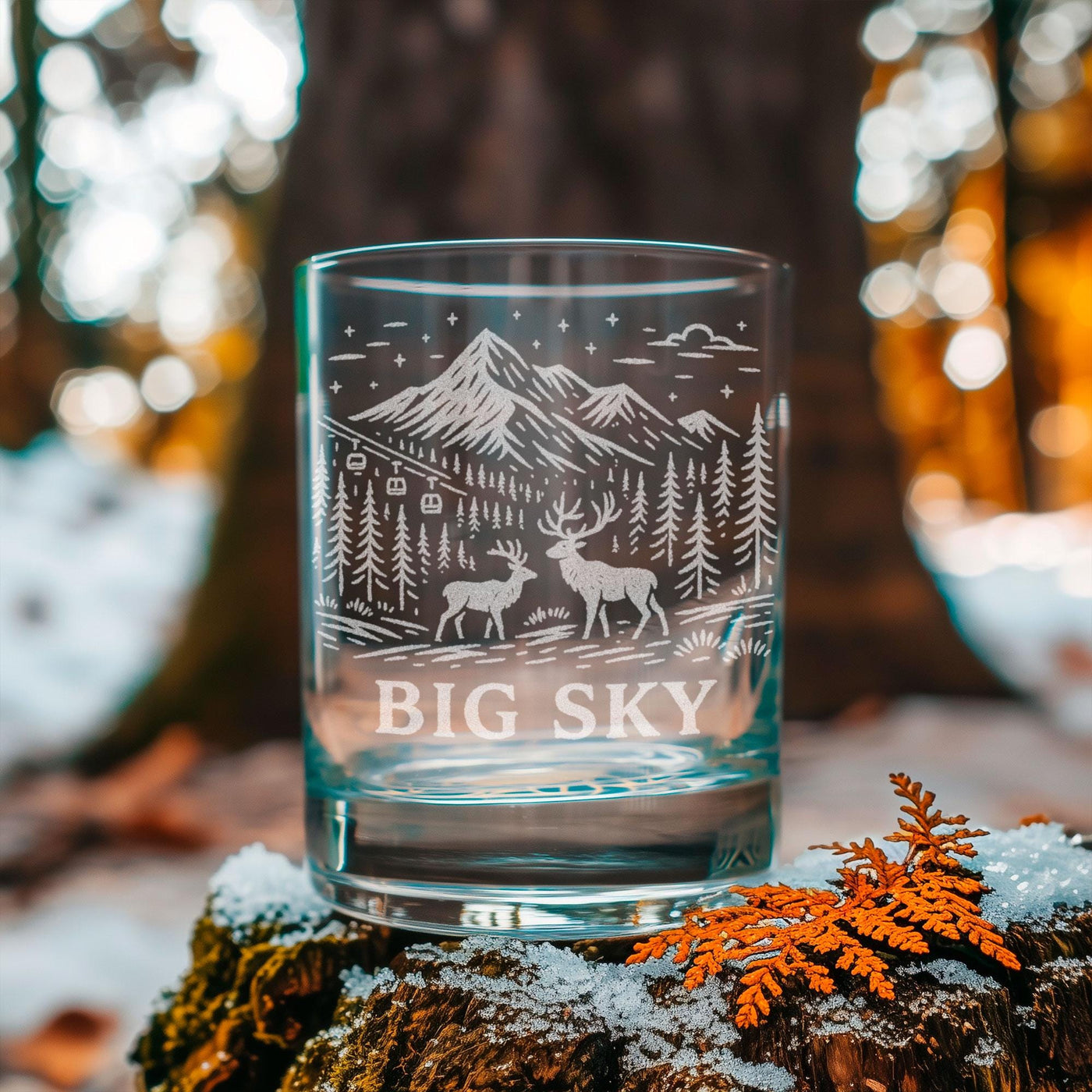 Big Sky Montana Glass