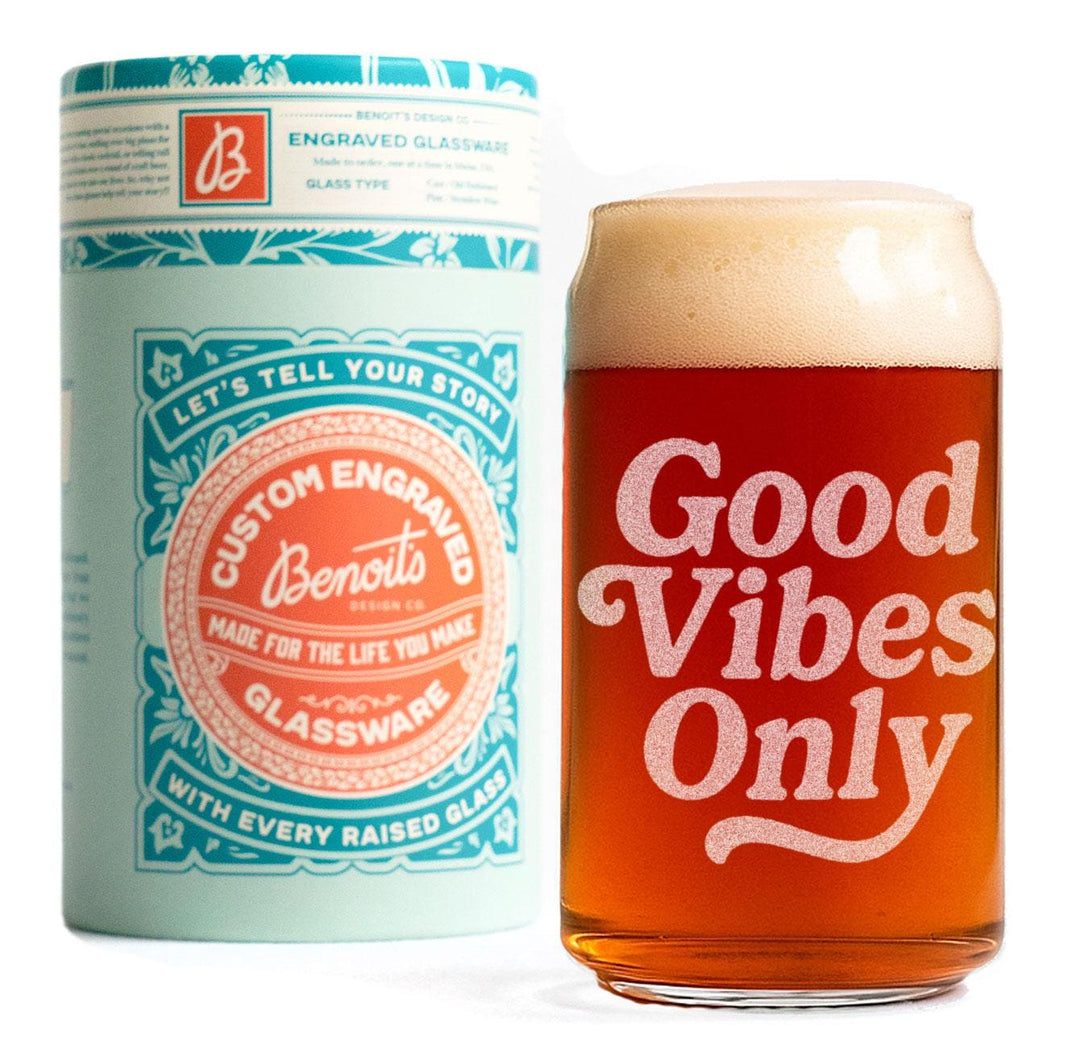 Good Vibes Only Glasses