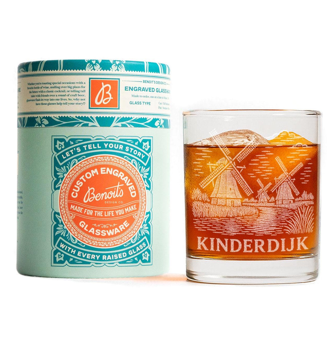 Kinderdijk Netherlands Glasses