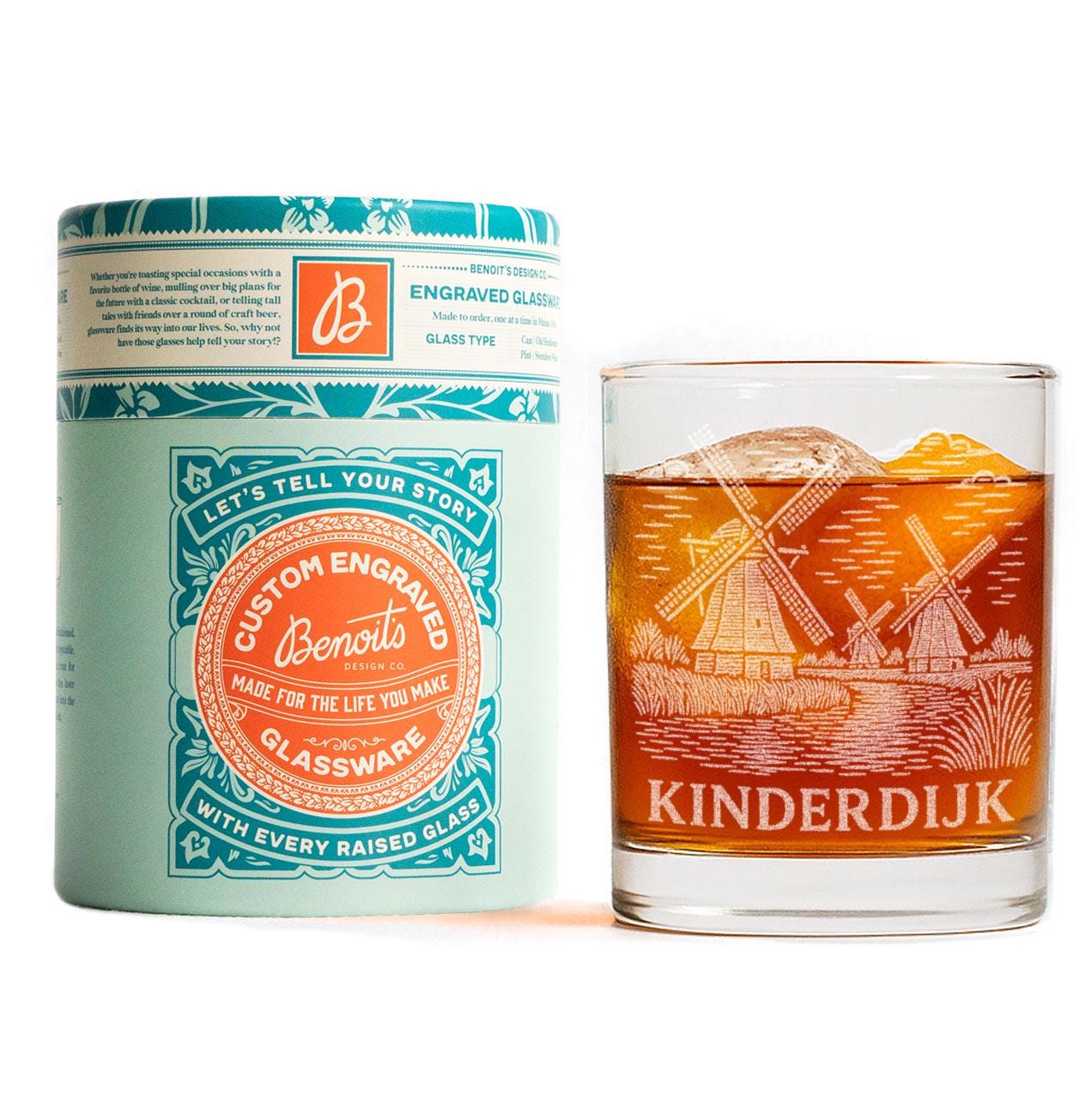 Kinderdijk Netherlands Glass