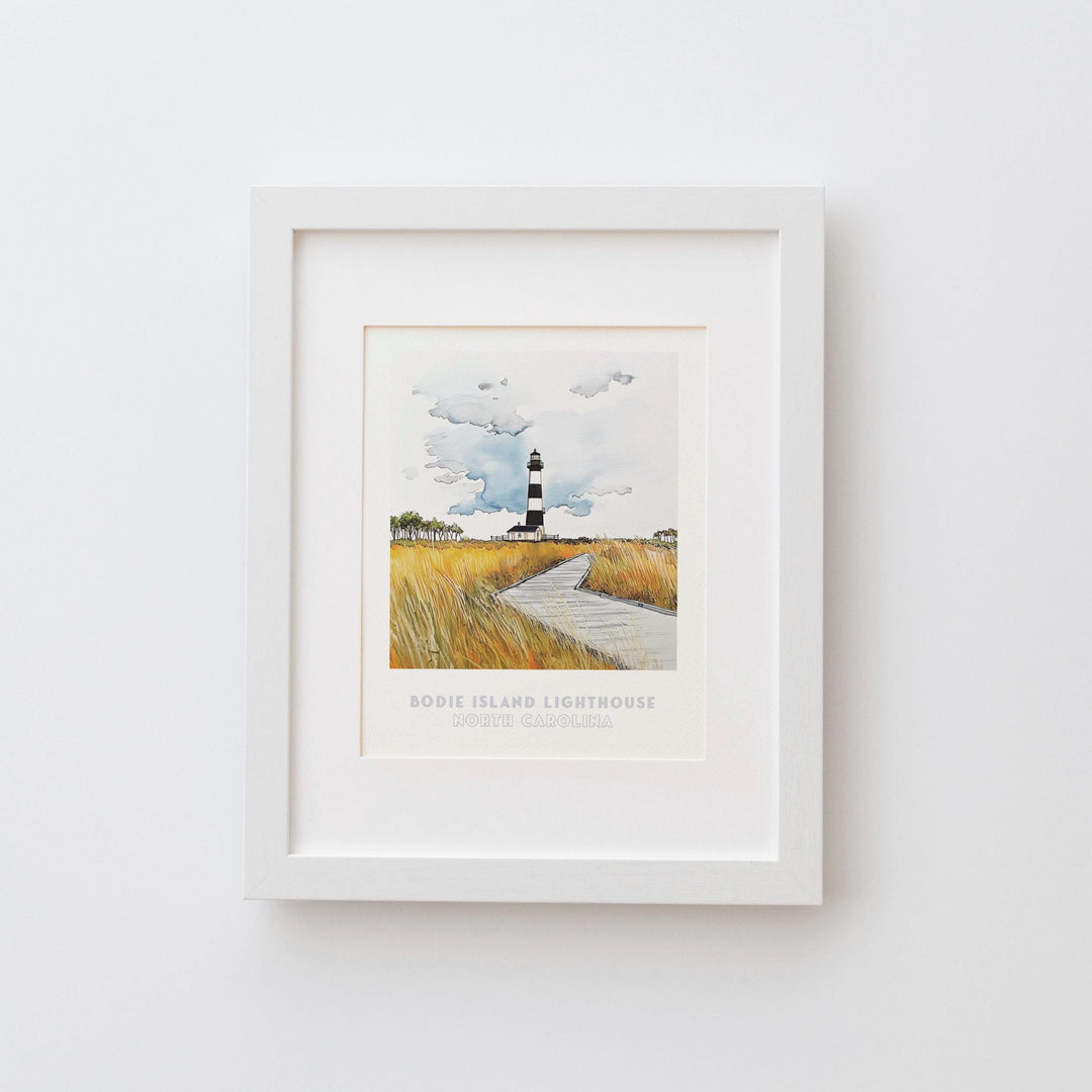 Bodie Island Lighthouse, North Carolina Print
