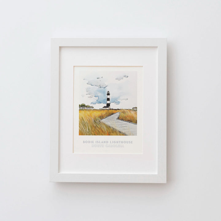 Bodie Island Lighthouse, North Carolina Print