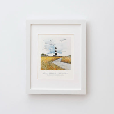 Bodie Island Lighthouse North Carolina Wall Art Print