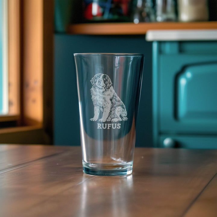 Saint Bernard Customizable Dog Glasses