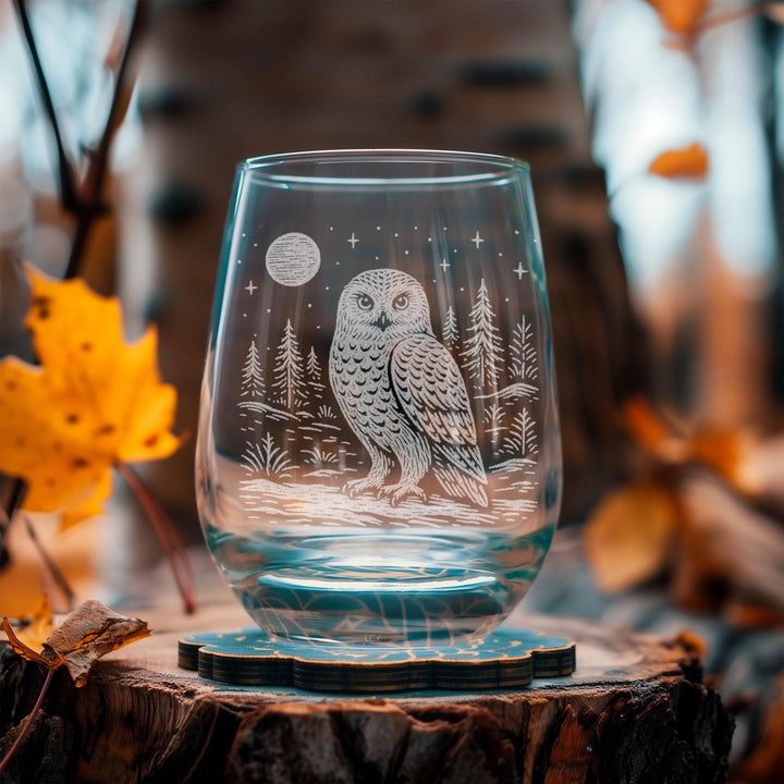 Snowy Owl Glasses