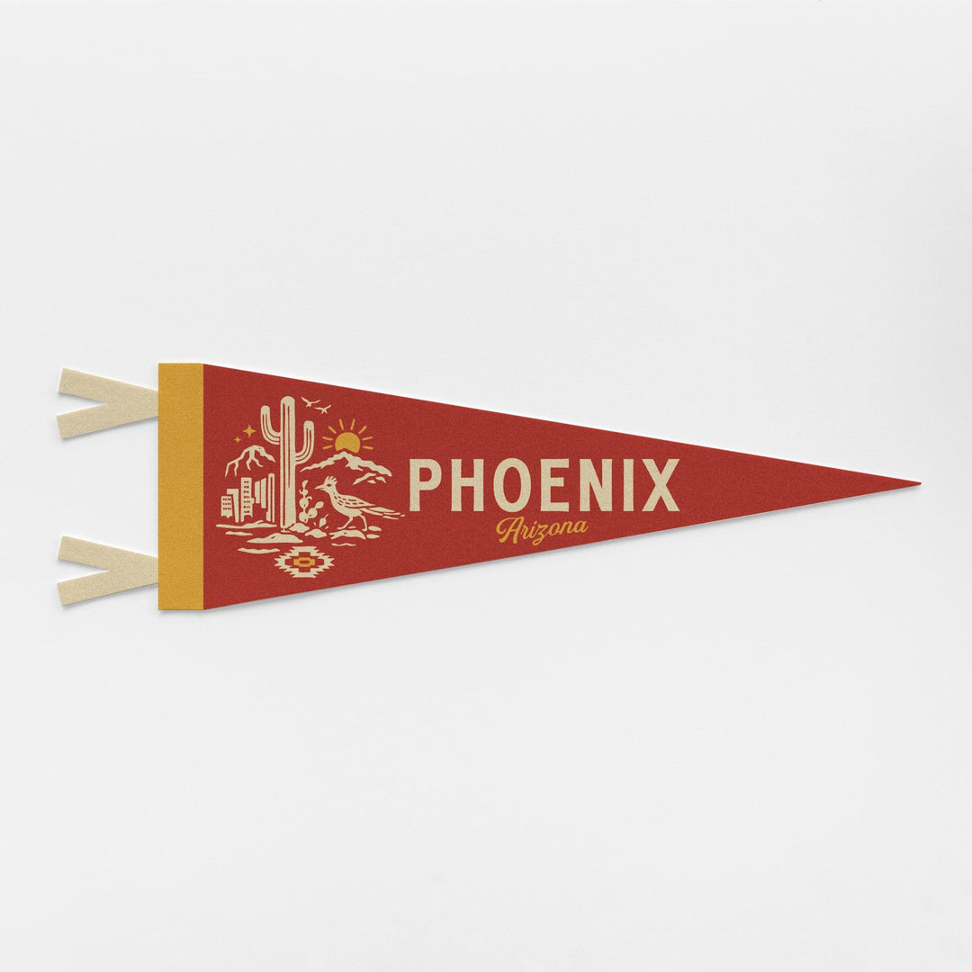 Phoenix Arizona Felt Pennant