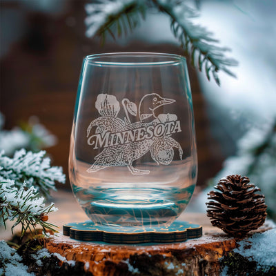 Minnesota State Bird Glasses