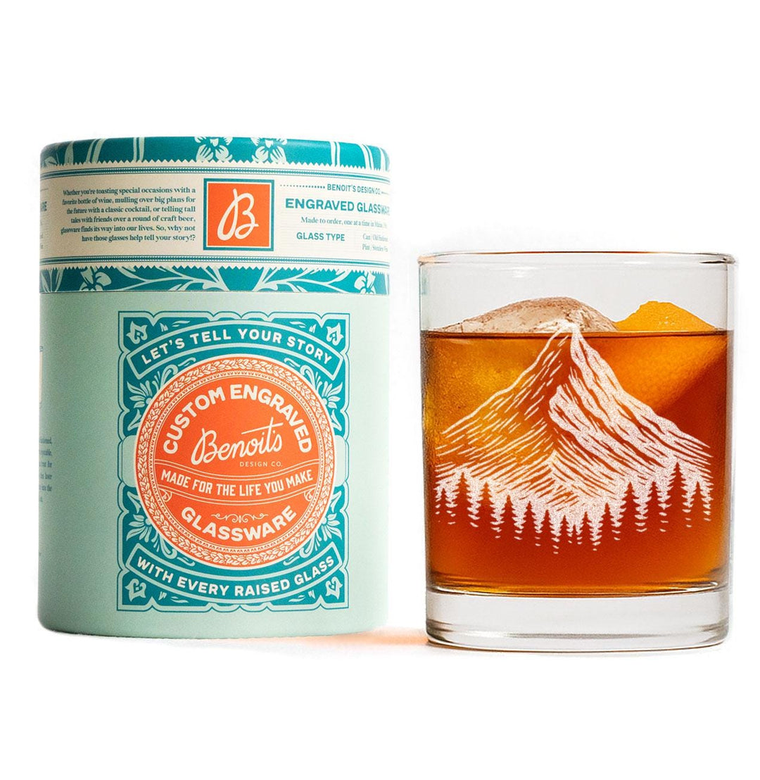 Mountain Peak Glasses