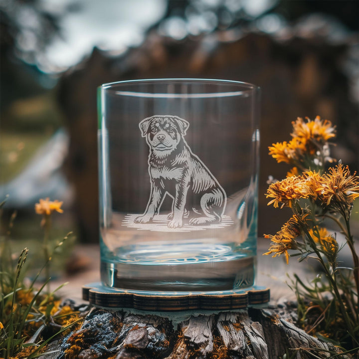 Rottweiler Customizable Dog Glasses