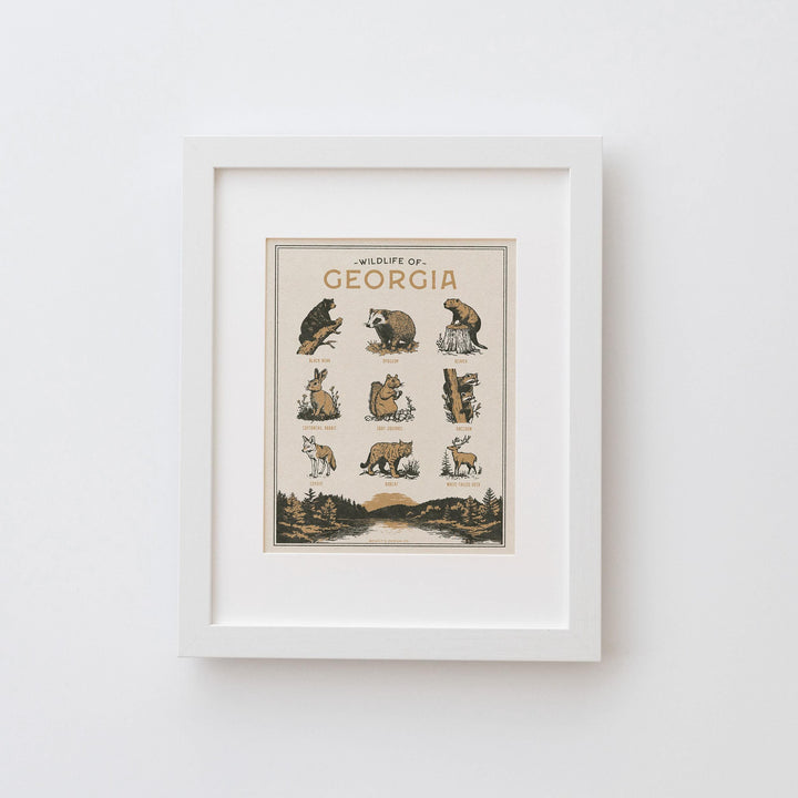 Georgia Wildlife Print